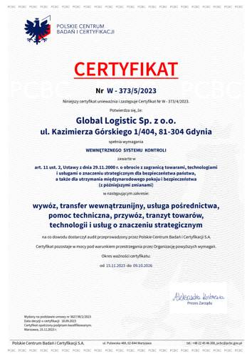 Polskie Centrum Badań i Certyfikacji SA